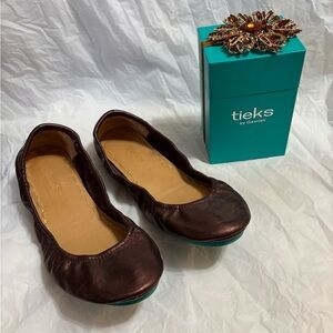 Tieks Raspberry Truffle Ballet Flats